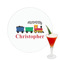 Trains Drink Topper - Medium - Single with Drink