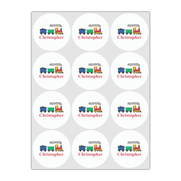 Trains Drink Topper - Small - Set of 12