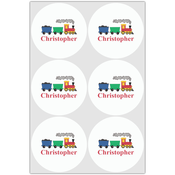 Trains Drink Topper - XLarge - Set of 6