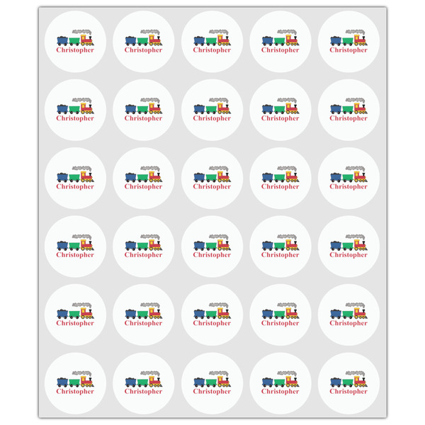 Trains Drink Topper - XSmall - Set of 30