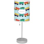 Trains 7" Drum Lamp with Shade (Personalized)