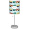 Trains Drum Lampshade with base included