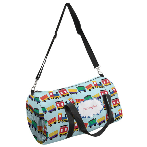 Custom Trains Duffel Bag - Small (Personalized)