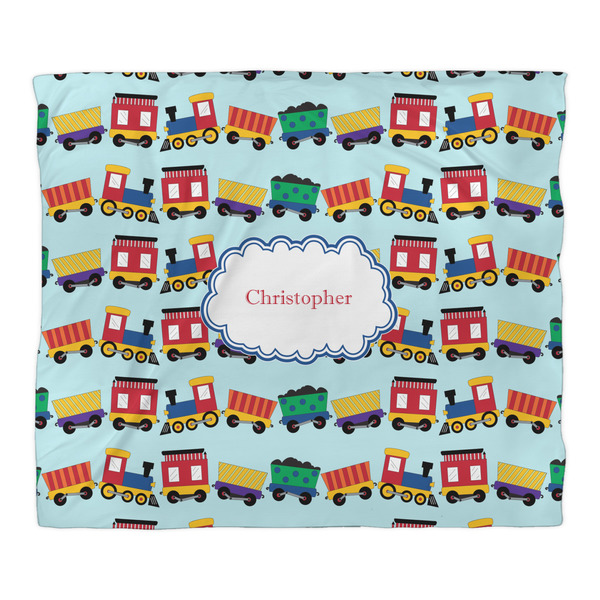 Trains Duvet Cover - King - Front