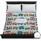 Trains Duvet Cover - Full / Queen (Personalized)