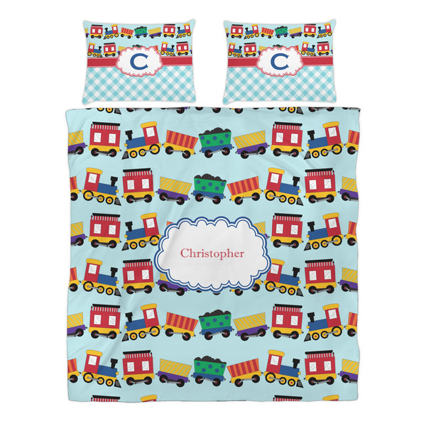 Trains Duvet cover Set - Queen - Alt Approval