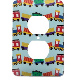 Trains Electric Outlet Plate (Personalized)