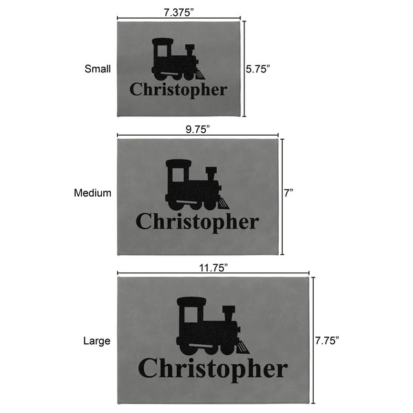 Trains Engraved Gift Boxes - All 3 Sizes