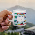 Trains Single Shot Espresso Cup - Single (Personalized)