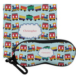 Trains Eyeglass Case & Cloth (Personalized)
