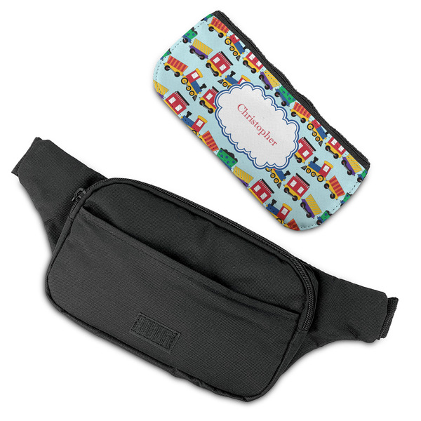 Trains Fanny Packs - FLAT (flap off)