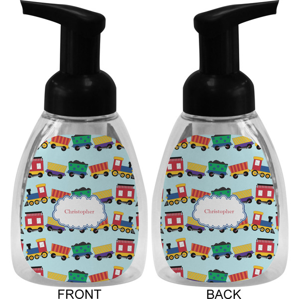 Trains Foam Soap Bottle (Front & Back)