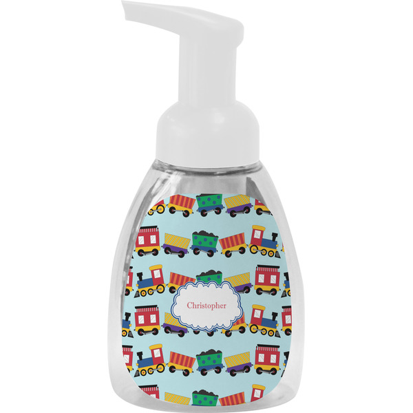 Custom Trains Foam Soap Bottle (Personalized)