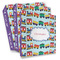 Trains 3 Ring Binder - Full Wrap (Personalized)