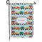 Trains Small Garden Flag - Double Sided w/ Name or Text