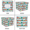 Trains Gift Boxes with Lid - Canvas Wrapped - Small - Approval