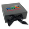 Trains Gift Boxes with Magnetic Lid - Black - Front (angle)