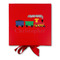 Trains Gift Boxes with Magnetic Lid - Red - Approval