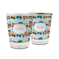 Trains Glass Shot Glass - 1.5 oz (Personalized)