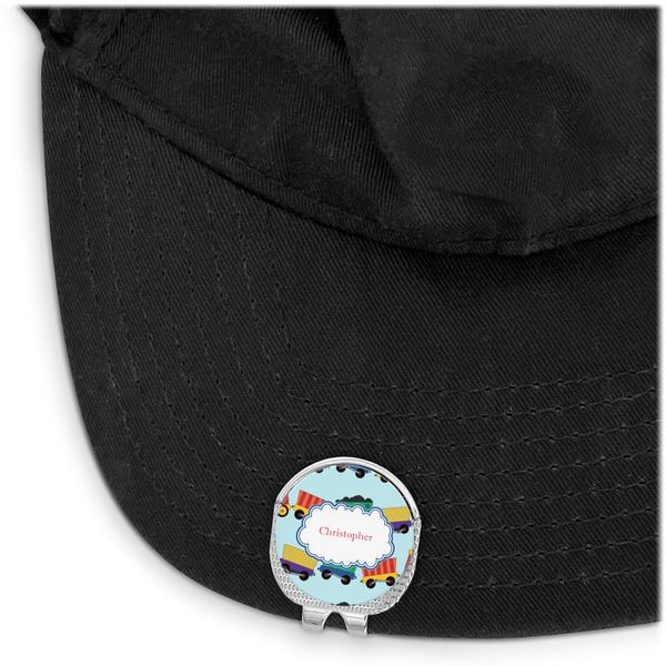 Trains Golf Ball Marker Hat Clip - Main