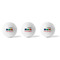 Trains Golf Balls - Generic - Set of 3 - APPROVAL