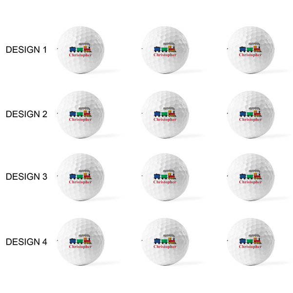 Trains Golf Balls - Titleist - Set of 12 - APPROVAL