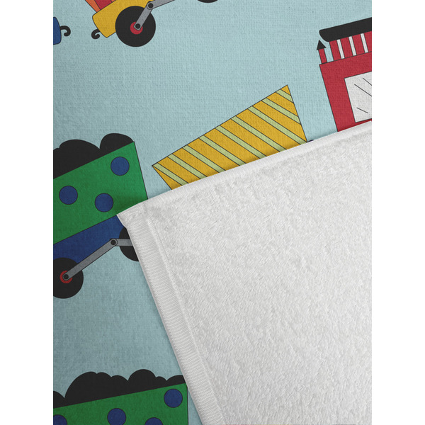 Trains Golf Towel - Detail