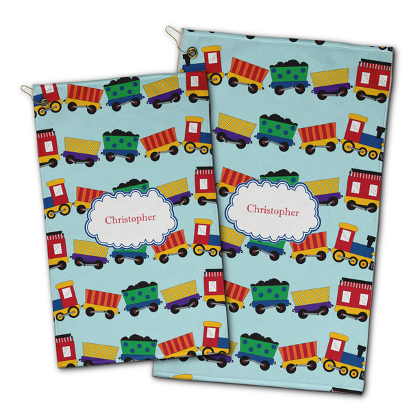 Trains Golf Towel - PARENT (small and large)