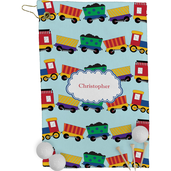 Trains Golf Towel (Personalized)