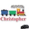 Trains Graphic Car Decal