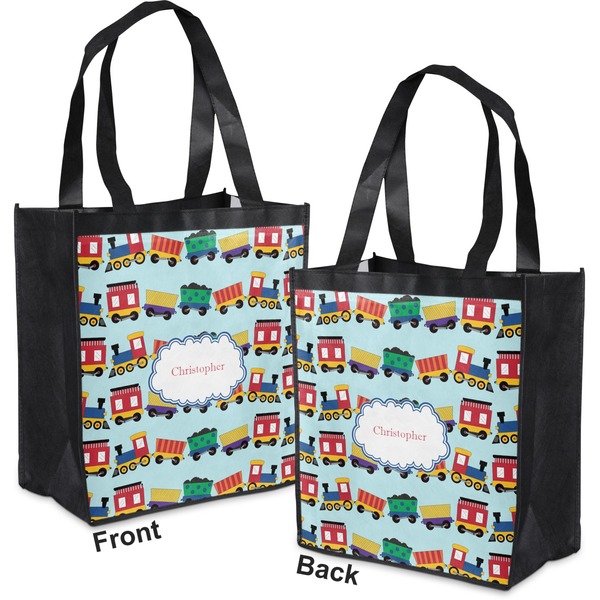 Trains Grocery Bag - Apvl