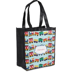 Trains Grocery Bag (Personalized)
