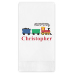 Trains Guest Paper Towels - Full Color (Personalized)