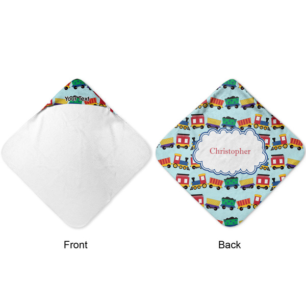 Trains Hooded Baby Towel- Approval
