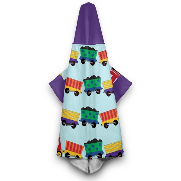 Trains Hooded Towel - Hanging