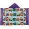 Trains Kids Hooded Towel (Personalized)