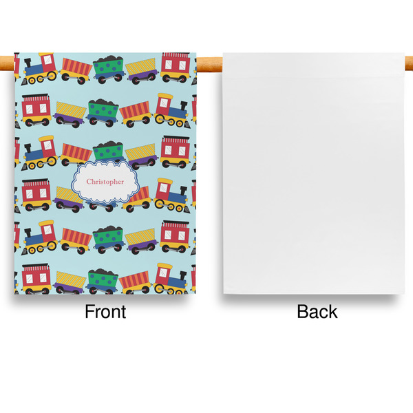 Trains House Flags - Single Sided - APPROVAL