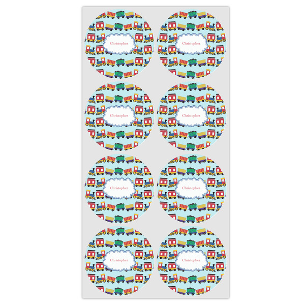 Trains Icing Circle - Medium - Set of 8