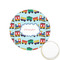 Trains Printed Cookie Topper - 1.25" (Personalized)