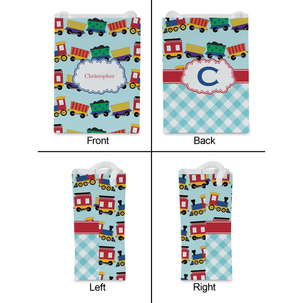 Trains Jewelry Gift Bag - Gloss - Approval