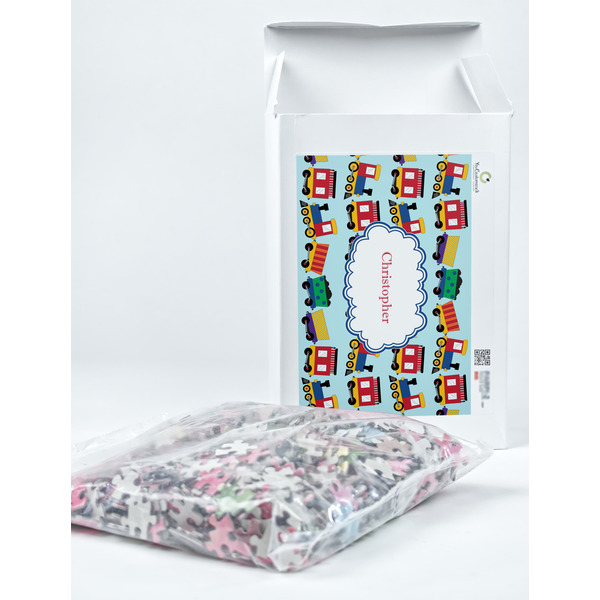 Trains Jigsaw Puzzle 1014 Piece - Box