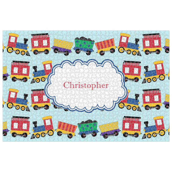 Custom Trains Jigsaw Puzzle - 1000-piece (Personalized)