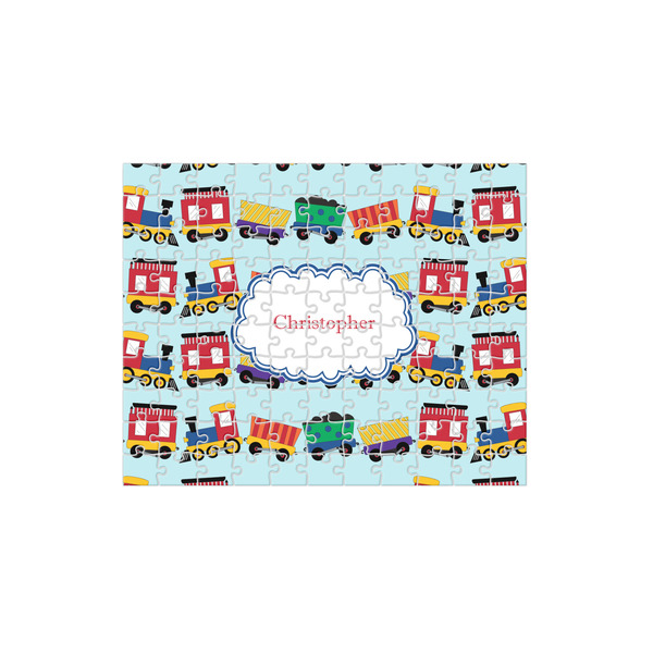 Custom Trains 110 pc Jigsaw Puzzle (Personalized)