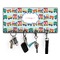 Trains Key Hanger w/ 4 Hooks w/ Name or Text