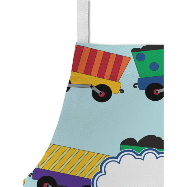 Trains Kid's Aprons - Detail