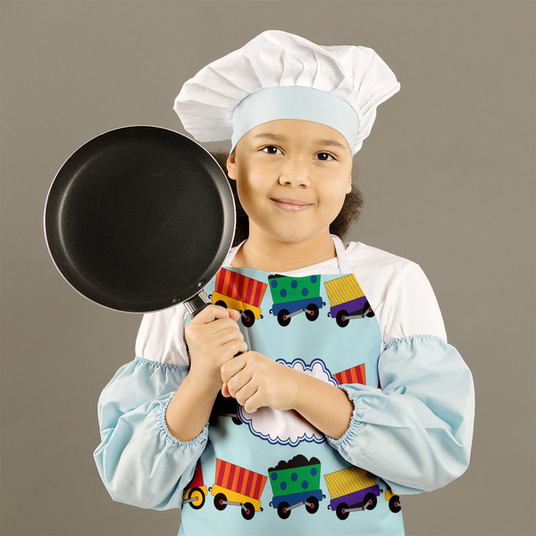 Trains Kid's Aprons - Medium - Lifestyle