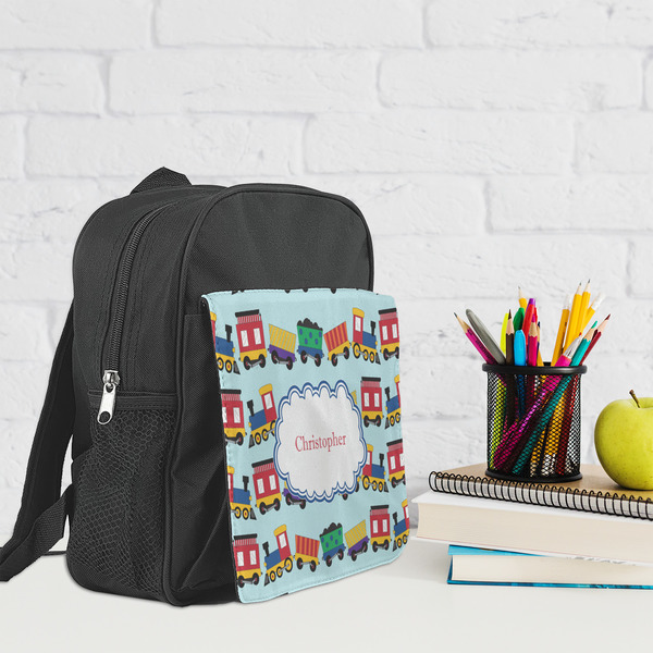 Trains Kid's Backpack - Lifestyle