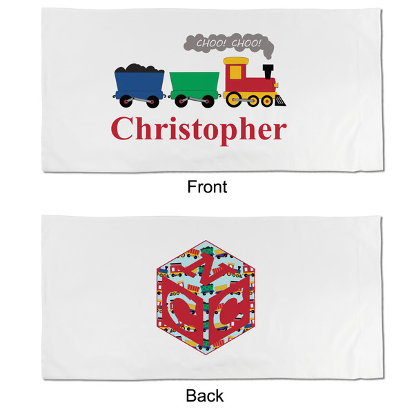 Trains King Pillow Case - APPROVAL (partial print)