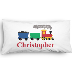 Trains Pillow Case - King - Graphic (Personalized)