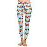 Trains Ladies Leggings - Extra Small
